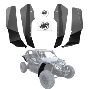 2017-2026 Can-Am Maverick X3 DS Stock Fender Flares (64 inch)