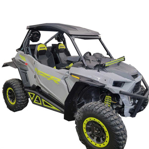 Max MudBusters fender flares on a Polaris RZR Trail S