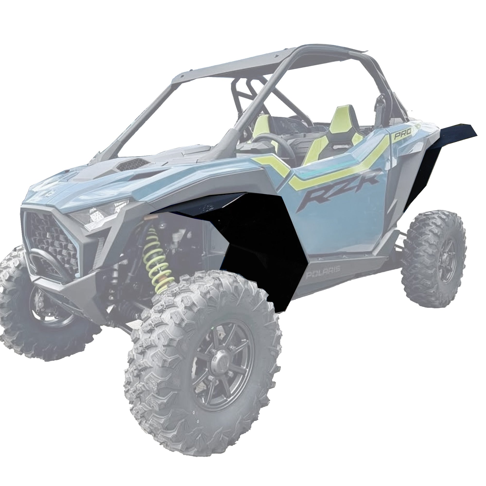 thumbnail image 2 of MudBusters Fender Flares For Kawasaki Teryx 4/S (2012-2025) - Max Coverage, Black, Made In USA, Lifetime Warranty 2 of 10