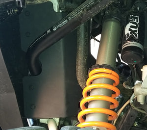 Polaris General Radiator Guard Panel installed