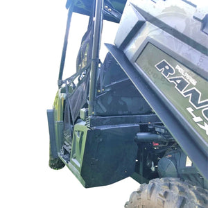 Polaris Ranger 570 Mud Protection Panels 2015 plus, FULLSIZE coverage on rear drivers side