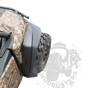 front fender flares max coverage for the Can Am Commander