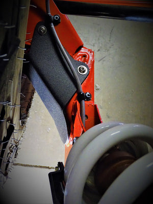 MudBuster's trailing arm guards are a must-have for XP-1000, XP Turb, and RS1.  View from top and bottom of both guards