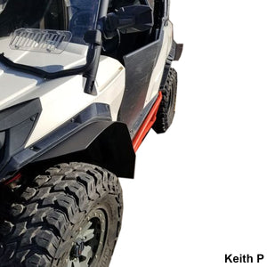 Commander Fender Extensions for XT Fenders Front View