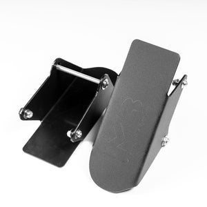 MudBuster's trailing arm guards are a must-have for XP-1000, XP Turb, and RS1. View from top and bottom of both guards