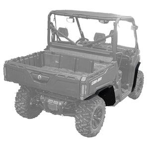 Defender Max Fender Flares Rear View