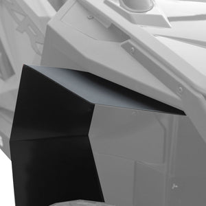 Polaris RZR Pro XP Fender Flares Max Coverage fits  2 and 4 Seaters, image shows wheel coverage