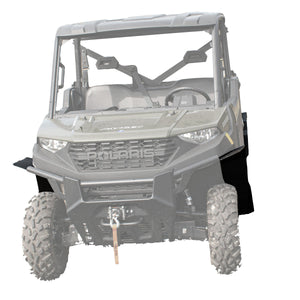 Front left view of Super Max Coverage Polaris Ranger 1000 Fender Flares
