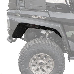 Rear fender flares for RMAX4 max coverage