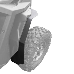 Top down view of Polaris 2020 Pro XP, visible are the fender extensions for Super ATV Fenders with mud lite coverage. 
