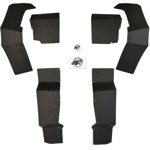 hero shot of the ultra max fender flares for the polaris ranger 1000