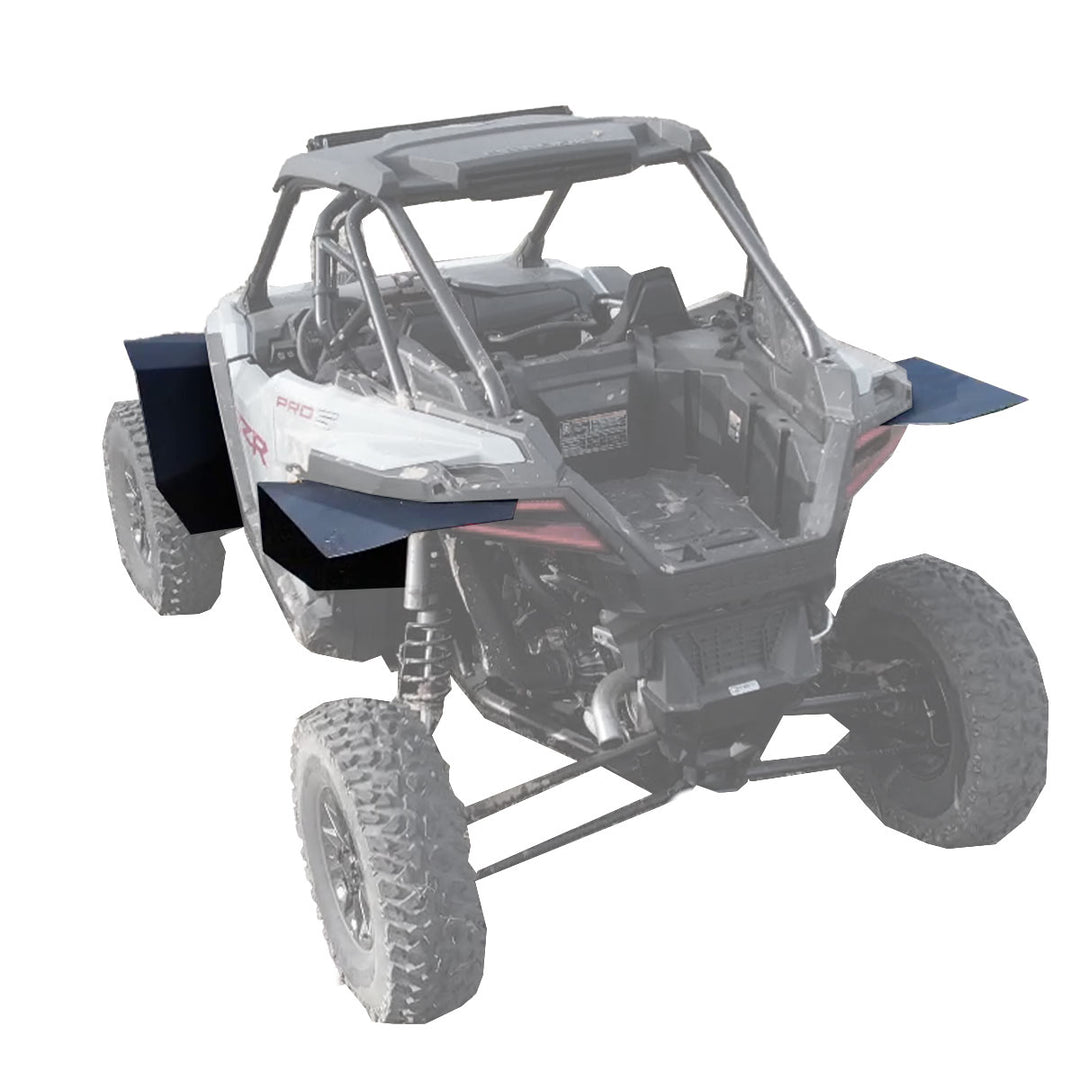MudBusters | 2025-2026 Polaris RZR Pro S & RZR Pro R Fender Flares (74 ...