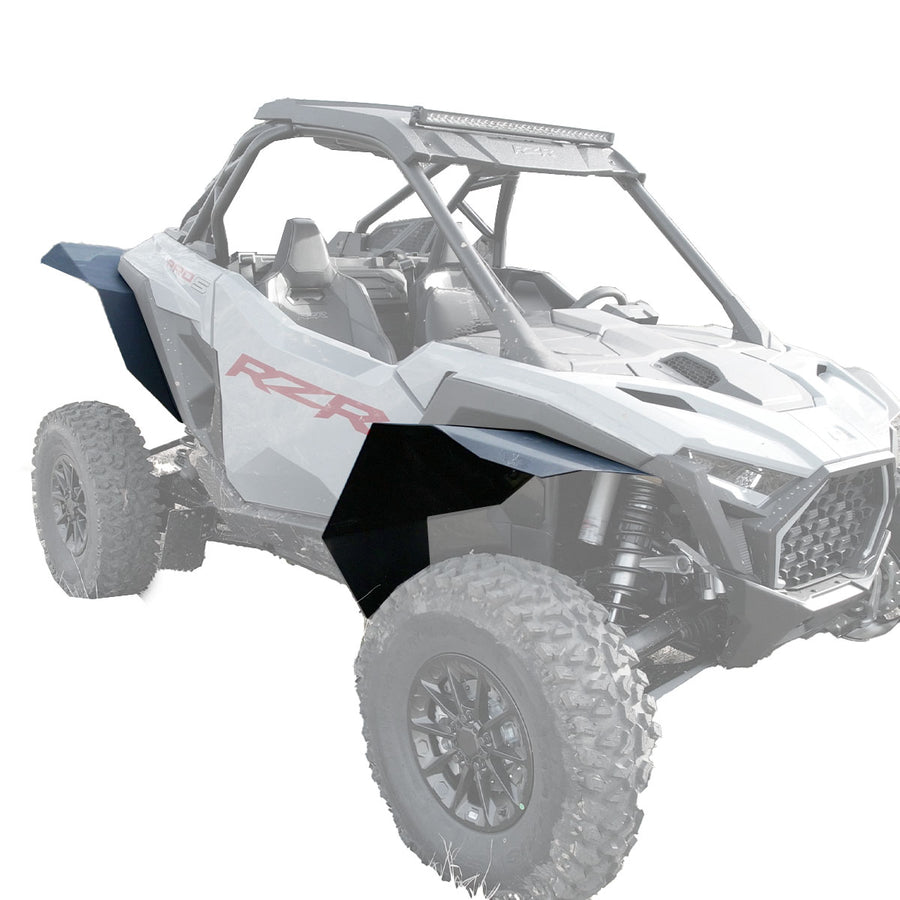 2022 Rzr Pro R Rear Fender MudBusters | 2025-2026 Polaris RZR Pro S & RZR Pro R Fender Flares (74 ...