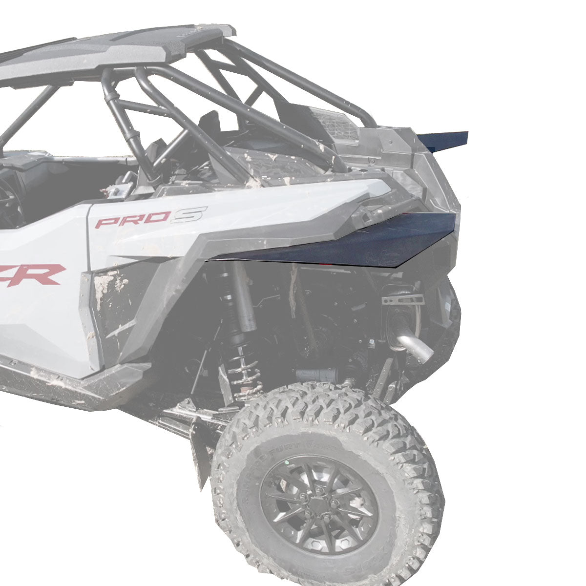 2022 Rzr Pro R Rear Fender Fender Extensions for Polaris RZR Pro R & Pro S 74
