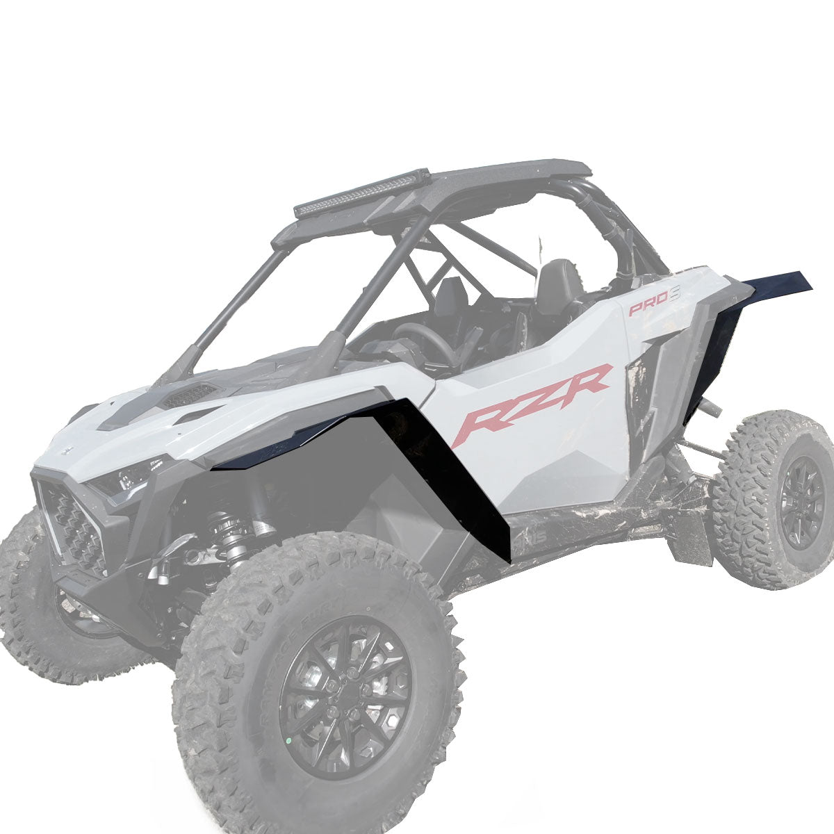 2022 Rzr Pro R Rear Fender Fender Extensions for Polaris RZR Pro R & Pro S 74
