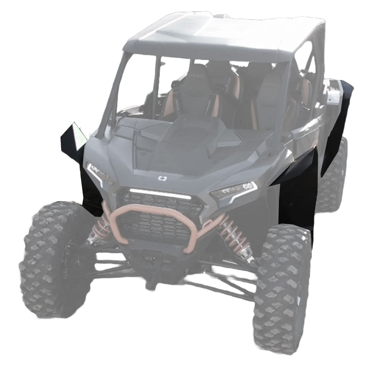 MudBusters Stock Fender Flares for 2024+ Polaris RZR XP 1000 Your Ult