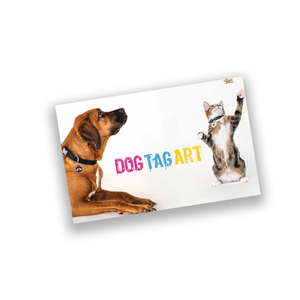 Dog Tag Art E-Gift Card Promotion