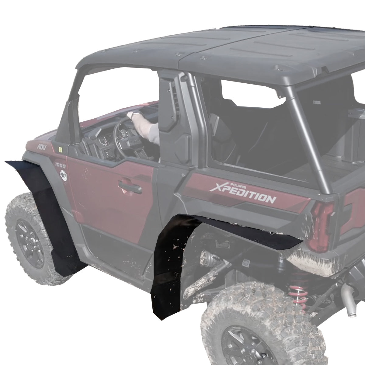 HAKA TOUGH Fender Flares For Polaris Xpedition XP/ADV 2024+ - Front & Rear Mud Guards, Replacement For #2890638