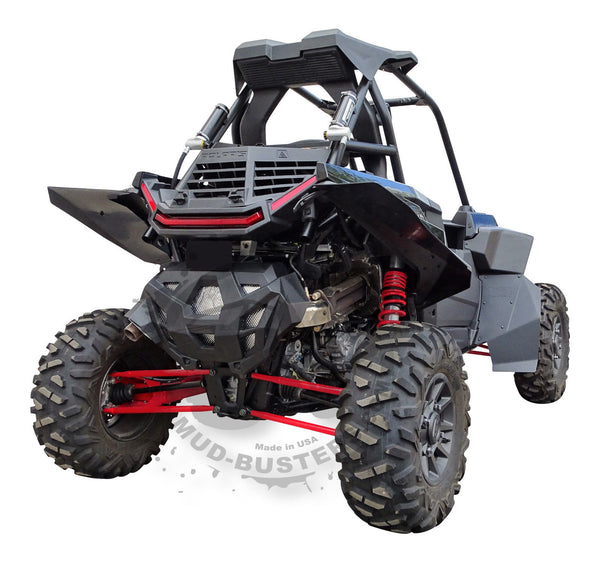 Polaris RS1 extensions for Polaris XL fenders,  shown installed