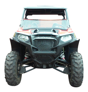 Polaris RZR 800 Fender Flares 50" wide models for years 2009-2014,  shown installed on fronts
