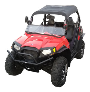 Polaris RZR 570 Fender Flares shown installed on front and rear drivers side. 