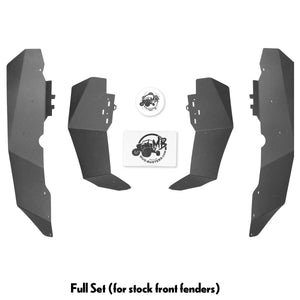 2018-2022 Polaris RZR Turbo S Max Stock Fender Flares (72 inch)