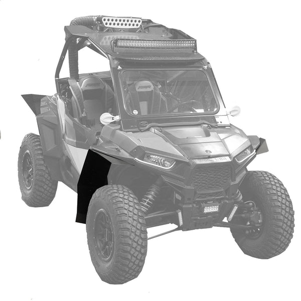 2015 Polaris RZR 900S | Trail S SuperATV Fender Extensions - MAX Coverage