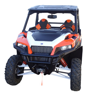 Polaris General 1000 Fender Flares (2016 - 2021), Installed, view of front driver side coverage