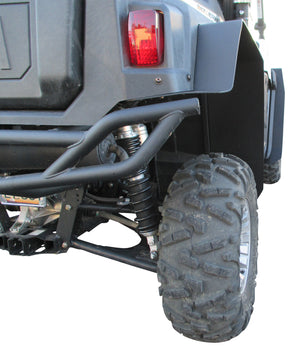 Yamaha Wolverine Fender Flares for 2015-2018 models.  Rear flare installed on passenger side. 
