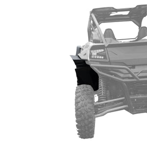Supermax Rear View of KRX OEM extensions 