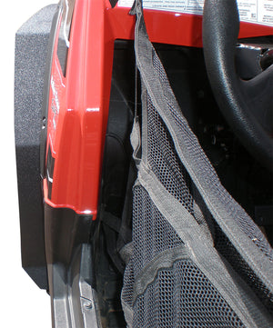 Polaris RZR 800 Fender Flares 50" wide models for years 2009-2014,  shown installed on front driver side 