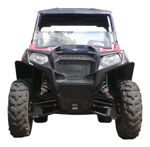 Polaris RZR 800 Fender Flares 50" wide models for years 2009-2014,  shown installed on fronts