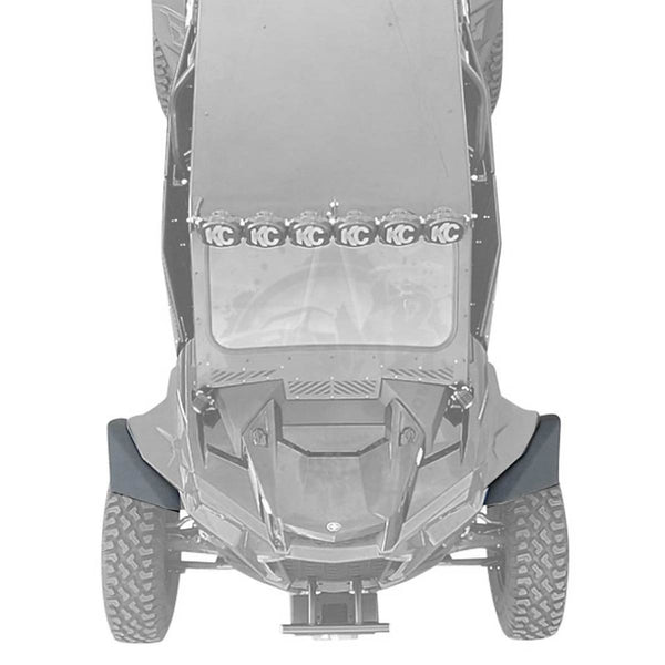 Polaris RZR MAX Coverage Fender Extensions for SuperATV Fenders