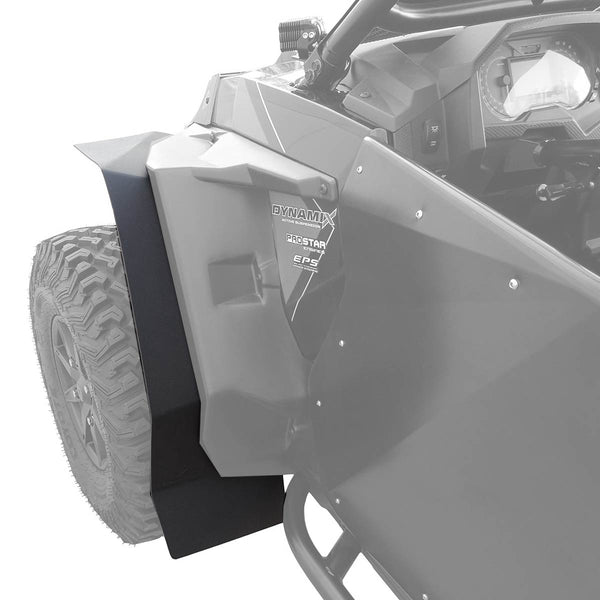 Polaris RZR MAX Coverage Fender Extensions for SuperATV Fenders