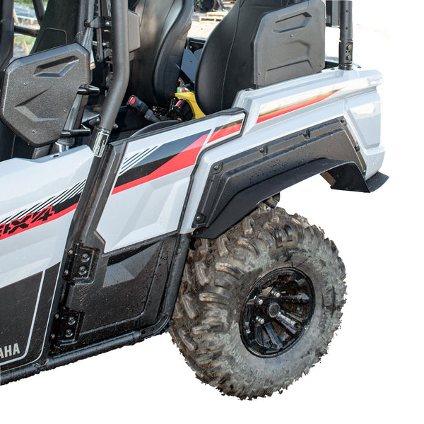 rear fender flares ultra max coverage for the yamaha x4