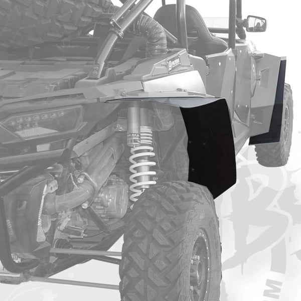 Polaris Double XL Fender Flare Extensions - Full Kit