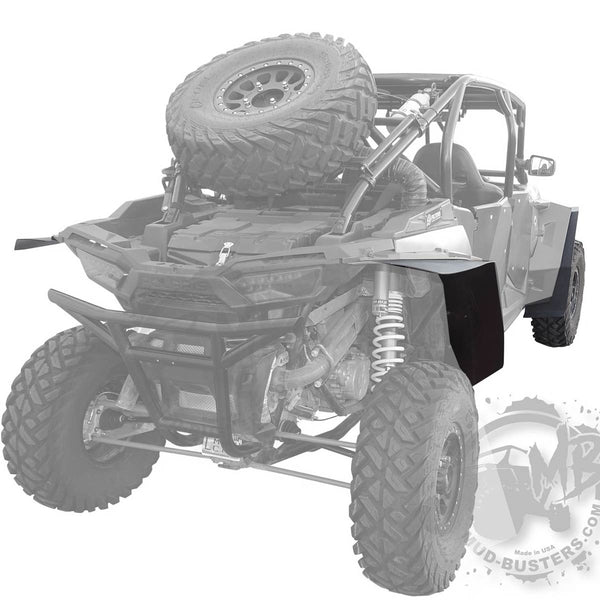 Polaris Double XL Fender Flare Extensions - Full Kit