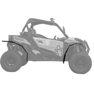 2019-2025 Can-Am Maverick Sport Mud-Lite Fender Flares (60 inch)