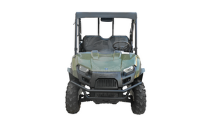 Polaris Ranger 500/570 Midsize Fender Flares for 2010-2014 models. Front passenger fender flare installed showing coverage
