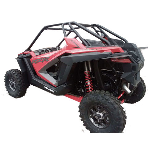 MudBusters  Rear Fender Flare -Mudlite - installed on Polaris RZR Pro XP 2 and 4 Seater driver side rear