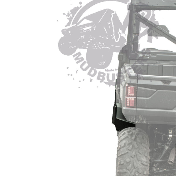 Rear View of Polaris Ranger 1000 Fender Flares