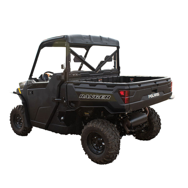 Left Rear view of Super max cov fender flares for Polaris Ranger 1000 