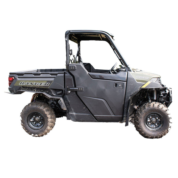 right view of ultra max fender flares for the polaris ranger 1000