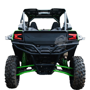 Rear view of KRX extensions Max Coverage 