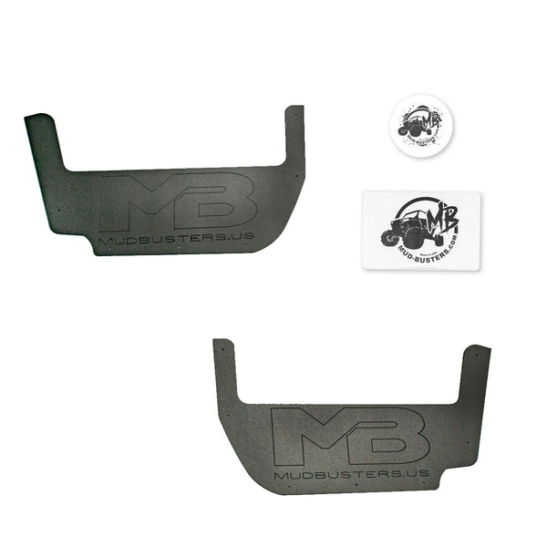 Yamaha Wolverine RMAX Interior Door Pockets for Additional storage, shown as a kit, 1 driver side door pocket, 1 passenger side door pocket, hardware kit and sticker