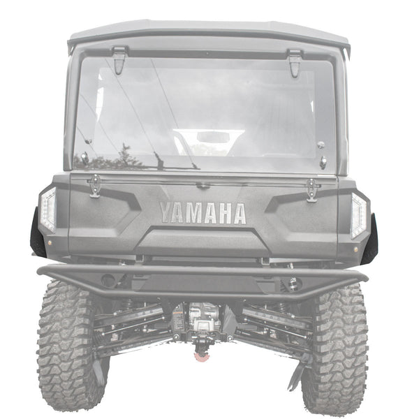 rear shot of fender flares for rmax4 mud lite coverage