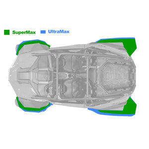2020-2024 Polaris RZR Pro XP Super Max OEM Fender Extensions (64 inch)
